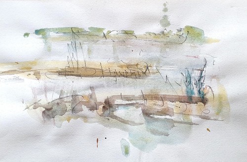 Blick die wolgaster bucht - in,