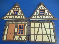 4 x Fachwerk Mauerteil