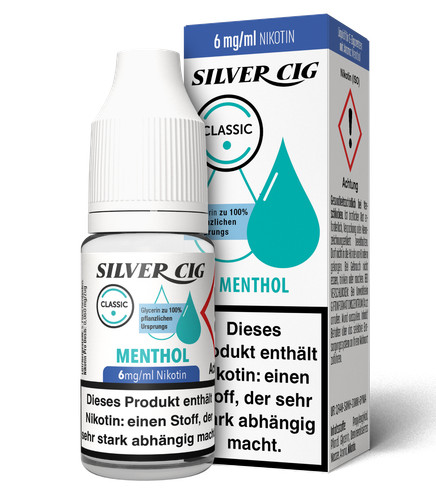 Liquid silver cig 10x - silver, 10