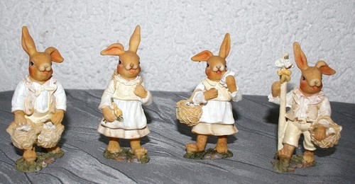 Ostern osterhasen 4erset - osterhasen,