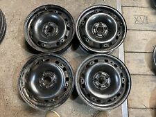 4x Orgi. VW Fox Polo 9N Seat Skoda Stahl-Felgen 6 x 15 Lk5x100 ET43 X