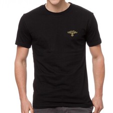 DEUTSCHLAND Adler Bestickte Schwarze T-Shirt Premium-Qualität- 4137- SW