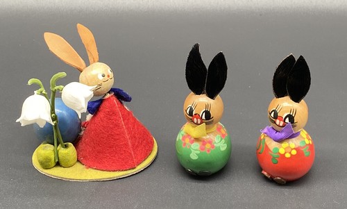 Konvolut osterhase holz hase - holz,