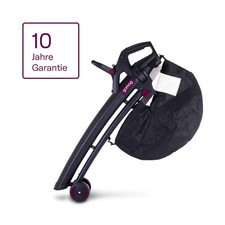 4in1 Akku Laubsauger Laubbläser LBS720BL Gomag | 210 km/h | 45L Fangsack & Gurt