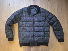 Winterjacke Herren Broadway Größe XL Tarnfarben in schwarz / grau