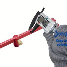 Holzbearbeitung Zirkel Anreißlehre Metall Einstellbar Kreisfinder Lineal