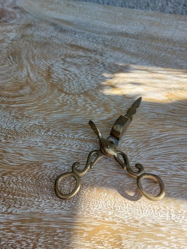 Messing kerzen dochtschere - messing,