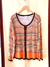 BUNTE STRICK JACKE GR 50 SAMT