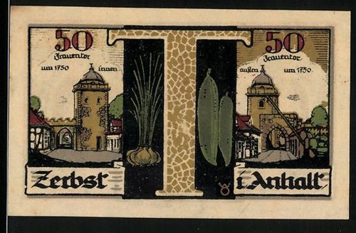 Notgeld zerbst 1921 - 1921,, 50