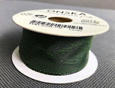 IKEA ÖNSKA Geschenkband - grün, 4 m lang, 3 cm breit Baumwolle 100.228.79 15781