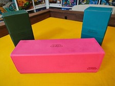 2x Ultimate Guard Deck-Box - Twin Flip'n'Tray 160+ XenoSkin Petrol + Dark Green