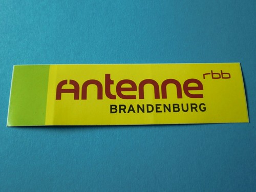 Aufkleber antenne brandenburg - aufkleber,