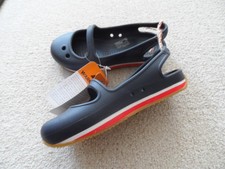 CROCS retro mary jane girls c6  navy red  Kinderschuhe neu