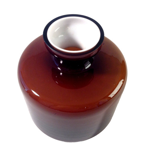 Glas vase überfang vintage - glas,