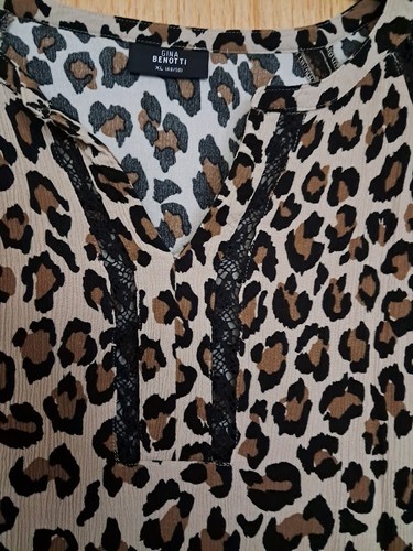 Tunika bluse crinkle optik - bluse, in