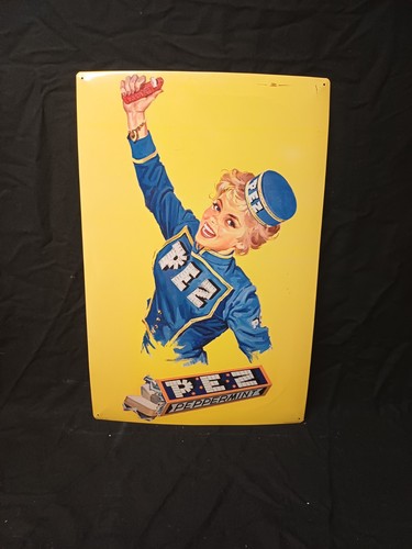 Werbeschild von pez peppermint - von,