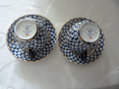 Lomonosov ussr kaffeetasse - ussr, 2x