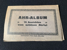 AK Ahr Album 3 Motive Leporello vom schönen Ahrtal Landskrone Heimersheim Stahl