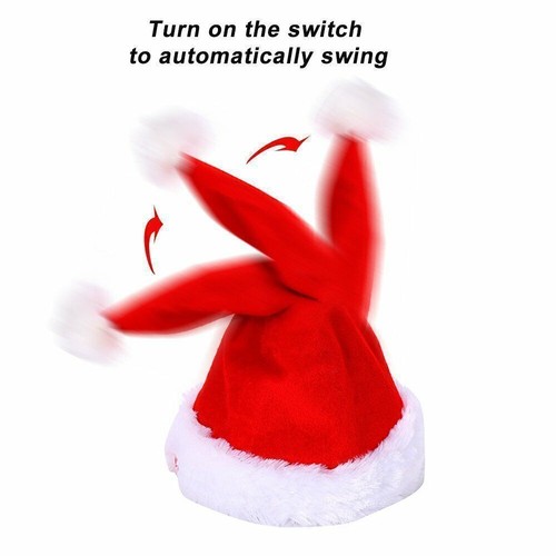 Rockende weihnachtsmütze mit - rockende,