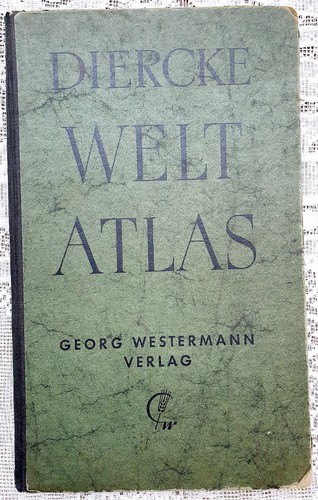 Vintage diercke weltatlas von - diercke,