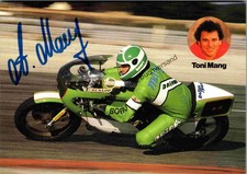Original Autogramm Toni Mang