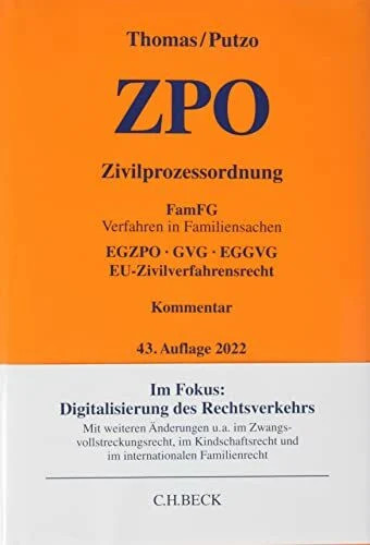 Zivilprozessordnung famfg - zivilprozessordnung:,