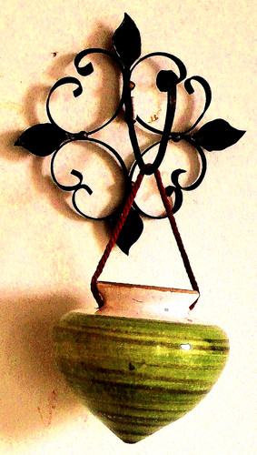 Blumenampel 50ziger jahre - jahre,