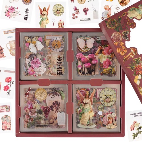 Vintage scrapbooking sticker - vintage,