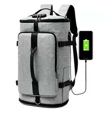 Rucksack Damen Herren Neu Grau