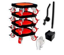 Möbeltransport Set mit Möbelroller, Mit Lastenheber u.360 Grad drehbaren Rädern