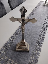Altes Tischkreuz Metall, 31