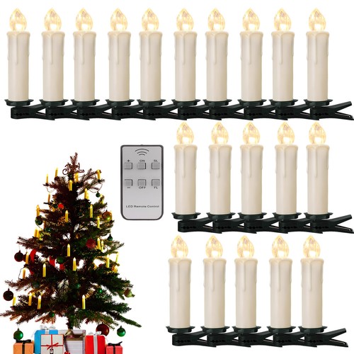Flame led weihnachtskerzen - 3d,