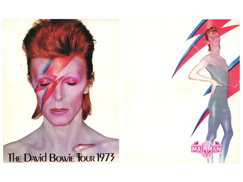 David bowie tour 1973 souvenir - bowie,