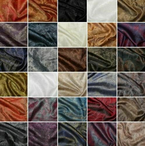 Paisley jacquard polyviskose - paisley,