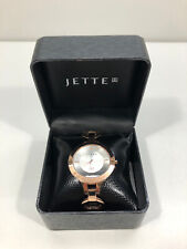 Schicke Damen Armbanduhr von Jette Analog Elegant Modern Rose Gold Rund