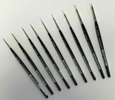 da Vinci Künstlerpinsel Aquarellpinsel Kolinsky Rotmarderhaare Serie 36 NEU 