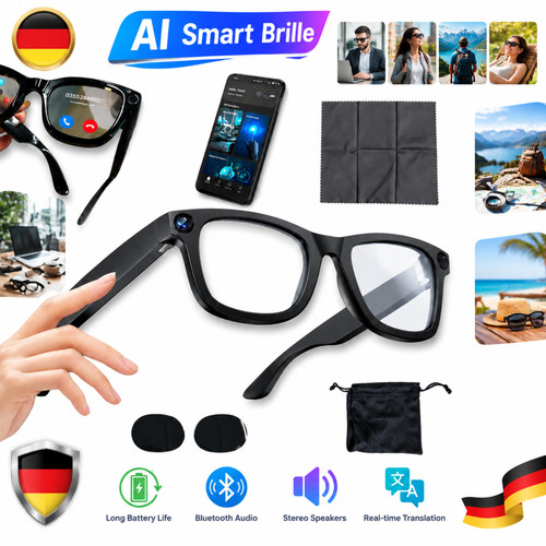 Smart brille 8mp kamera - ki-smart-brille,