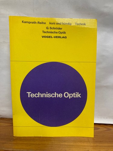 Technische optik grundlagen - optik.,