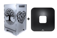 Baum Feuertonne Feuerschale