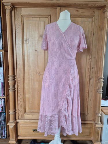 Spitzenkleid kleid rosa - kleid,