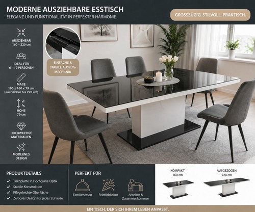 Esszimmertisch esstisch - esszimmertisch,