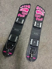 Kneissl Pink Bigfoot Sammler Ski mit Tasche Snowboard Größe 65 cm