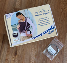 Amazonas Baby World Trage in Weinrot mit Sling Ring groß