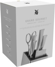 WMF Messerset Messerblock Asia mit 4 Messer 6tlg Grand Gourmet Küchenschere
