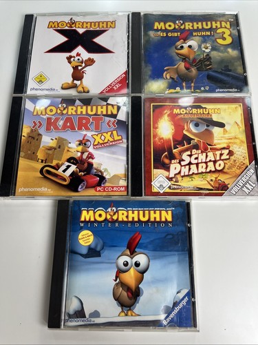 Moorhuhn konvolut - pc,