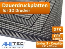 3D Drucker Dauerdruckplatte