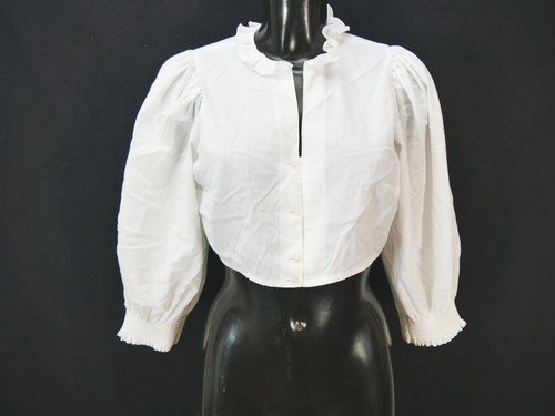 Dirndlbluse weiß bluse - weiß,