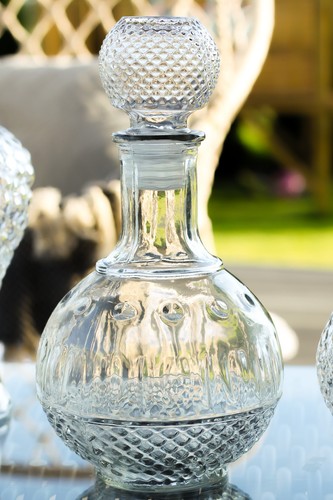 Glasflasche weinkaraffe - glasflasche,