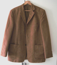 Madison Avenue Herren Sakko Jacke Größe 52 49% Acetate 51% Viscose Braun
