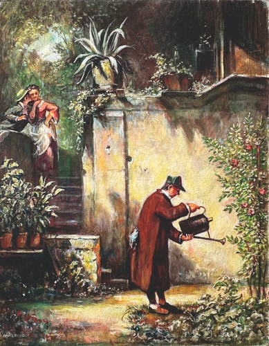 Spitzweg das liebespaar - das,